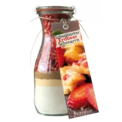 Feuer&Glas – Schwäbischer Erdbeer Schmarrn – 0,5 Liter Weckflasche
