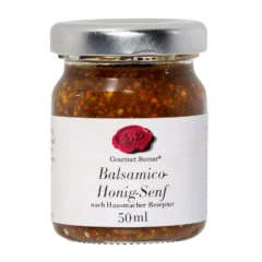 Gourmet Berner® Balsamico-Honig-Senf im 50ml Glas