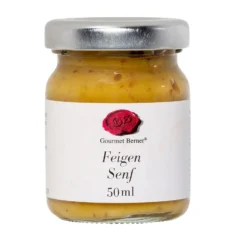 Gourmet Berner® Feigen-Senf im 50ml Glas