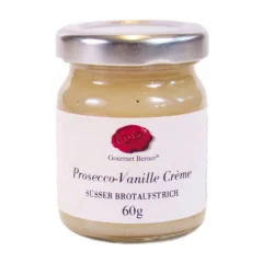 Gourmet Berner® Prosecco Vanille Crème, 60g Glas