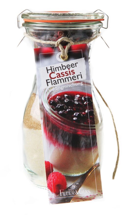 Feuer&Glas - Himbeer Cassis Flammeri