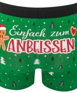 Sheepworld Winter Boxershorts "Einfach zum ANBEISSEN"