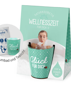 Licht & Schaumbad "Glück für Dich" - Wellnesszeit für Dich :-)