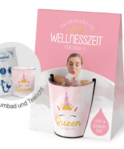 Licht & Schaumbad "Queen of the day" - Wellnesszeit für Dich :-)