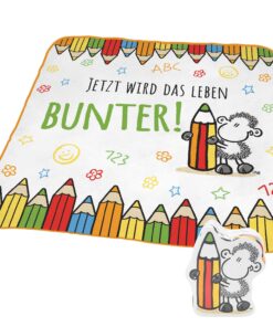 Zauberhandtuch "Buntstifte" - sheepworld