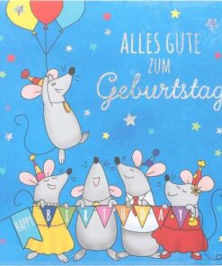 Pop-up-Musikkarte "Alles Gute zum Geburtstag"