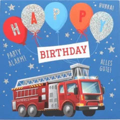 Pop-up Musikkarte "Happy Birthday" mit Licht-Effekt