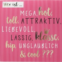 Pop-up-Musikkarte "Wer ist..." mit Licht-Effekt
