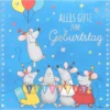 Pop-up-Musikkarte "Alles Gute zum Geburtstag" mit Licht-Effekt