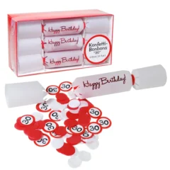 Konfetti-Bonbons zum 30. Geburtstag
