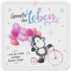 Sheepworld Untersetzer "Genieße das Leben"