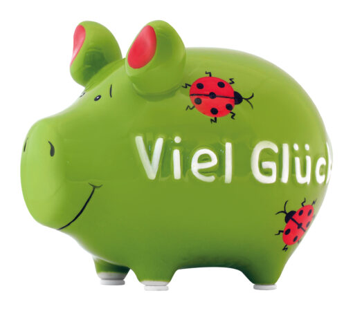 KCG Sparschwein "Viel Glück"