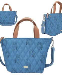 Miss Melody Mini Shopper BLUE QUILT