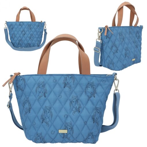 Miss Melody Mini Shopper BLUE QUILT