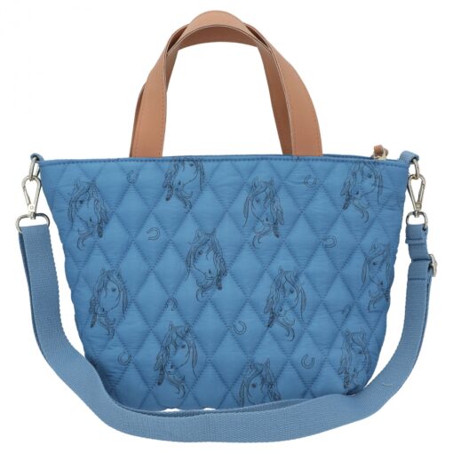 Miss Melody Mini Shopper BLUE QUILT