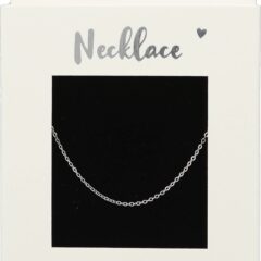 DEPESCHE Halskette "Express Yourself" für Anhänger/Charms - 001 - Silber (feingliederig)