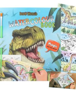 Dino World Watercolour Book