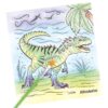 Dino World Watercolour Book