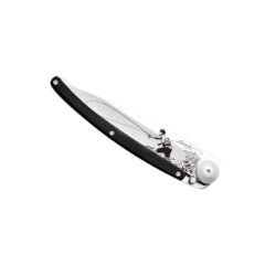 Deejo 37g - Taschenmesser mit Ebenholzgriff - Fliegenfischen