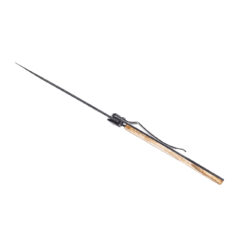 Deejo 37g - Taschenmesser mit Olivenholzgriff - Wikinger Vegvisir