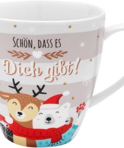 Sheepworld Tasse Weihnachtsmotiv "Schön, dass es..."