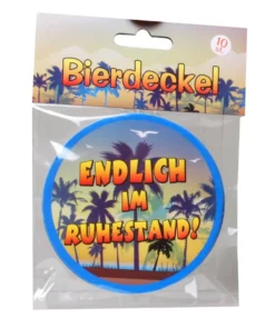 Bierdeckel "Ruhestand"