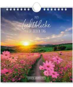 Grafik Werkstatt - Postkarten-Kalender "Lichtblicke" für 2025