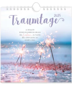 Grafik Werkstatt - Postkarten-Kalender "Traumtage" für 2025