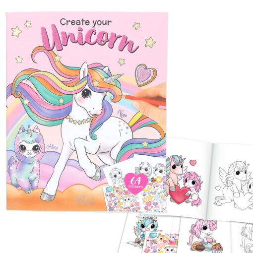 Ylvi Create your Unicorn Malbuch