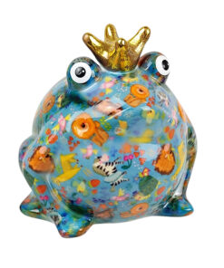 Pomme-Pidou Spardose "Frosch Freddy" Animals, blau