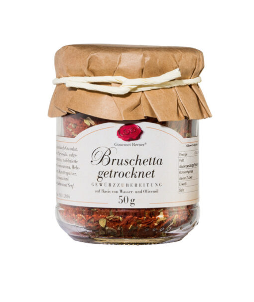 Gourmet Berner® Bruschetta, getrocknet - Gewürzzubereitung