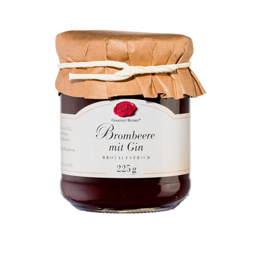 Gourmet Berner® Fruchtaufstrich - Brombeere mit Gin