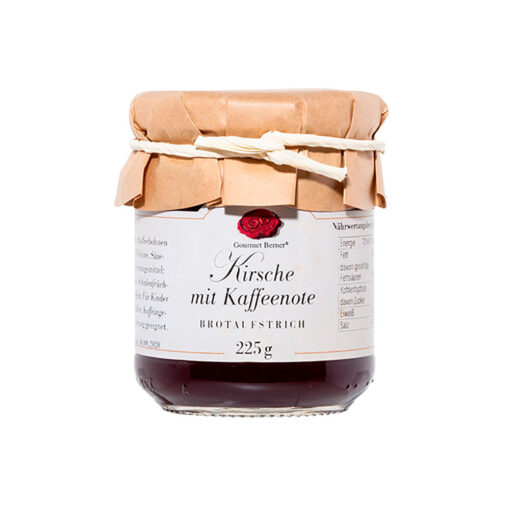 Gourmet Berner® Fruchtaufstrich - Kirsche mit Kaffeenote