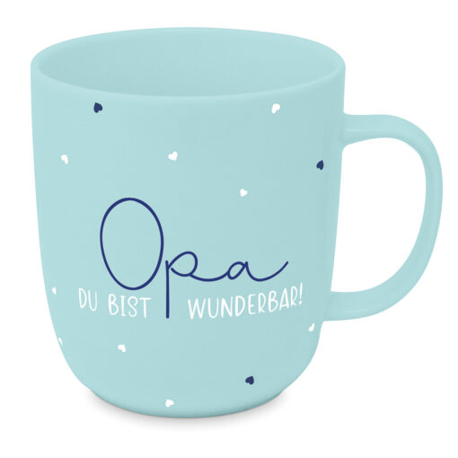 ppd Porzellan-Tasse "Opa"