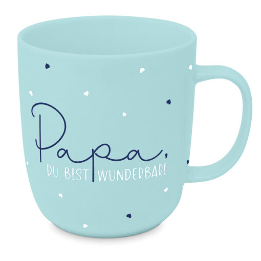 ppd Porzellan-Tasse "Papa"