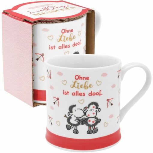 Sheepworld - Tasse "Ohne Liebe ist alles doof"