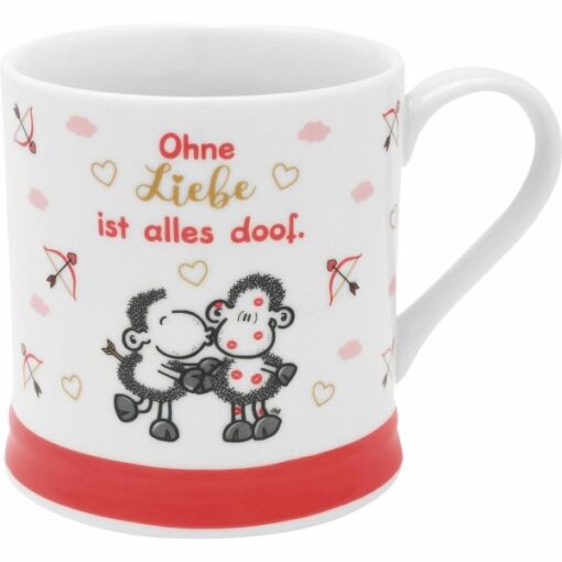 Sheepworld - Tasse "Ohne Liebe ist alles doof"