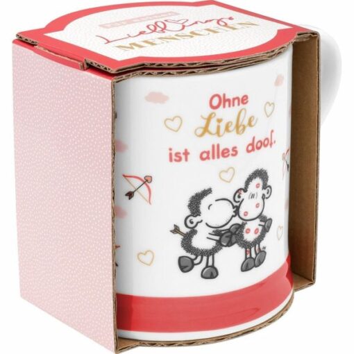 Sheepworld - Tasse "Ohne Liebe ist alles doof"