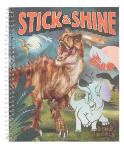 Dino World Malbuch Stick & Shine