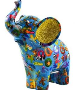 Pomme-Pidou Spardose Elefant Darcy "Animals", Blau