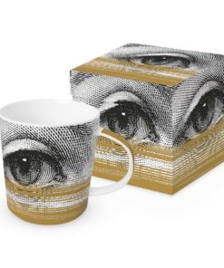 ppd Tasse "Golden Eye" in Geschenkbox