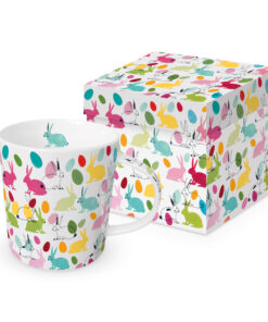 ppd Tasse "Rabbits & Eggs" in Geschenkbox