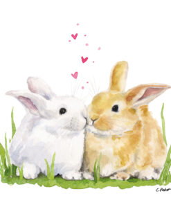 Servietten "Easter Kiss" by ppd, 20 Stück, 33x33 cm