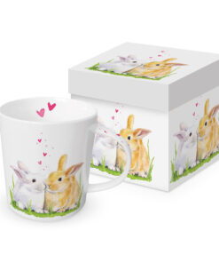 ppd Tasse "Easter Kiss" in Geschenkbox