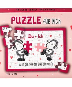 Sheepworld Puzzle "Du + Ich"