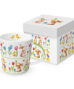 Tasse "Rabbits at Work" im Geschenkkarton by ppd