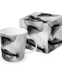 ppd Tasse "Kiss" in Geschenkbox