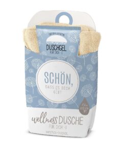 Wellnessdusche "Schön" (Pusteblume) - Geschenk für Dich