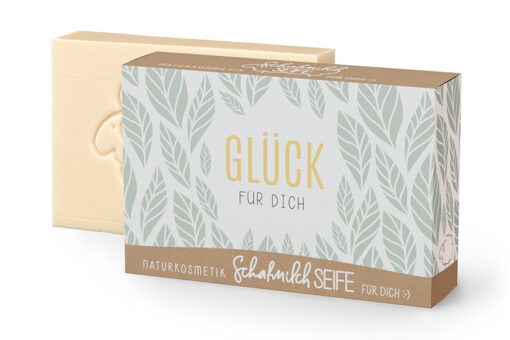 Geschenk für Dich - Schafmilchseife "Glück für Dich"- Relax