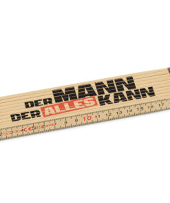 Zollstock "Mann Kann" - Geschenk für Dich - Manntastisch